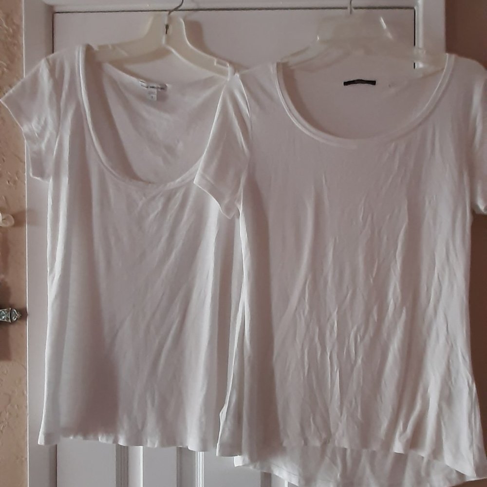 Two New White Tees